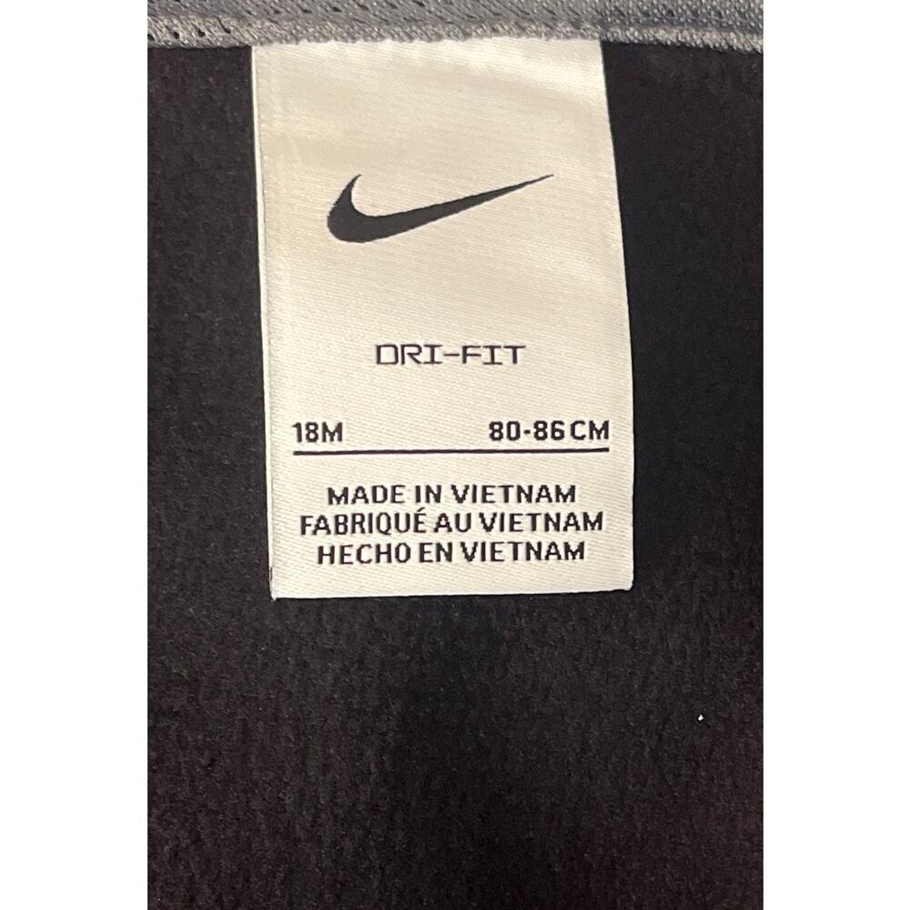 Nike Boys Dry Fit Therma Zip Hoodie & Sweatpants 2 Piece Set 18M Black - NEW - Picture 9 of 12